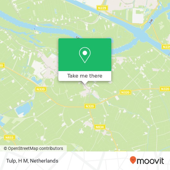 Tulp, H M map