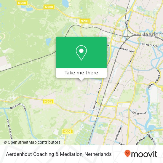 Aerdenhout Coaching & Mediation map