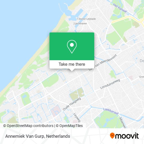 Annemiek Van Gurp map