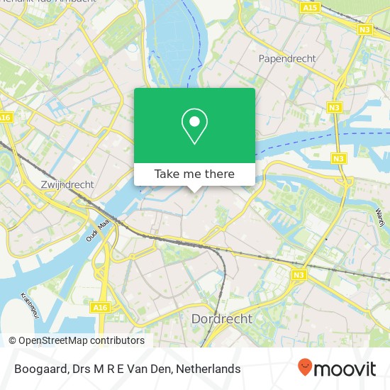 Boogaard, Drs M R E Van Den map