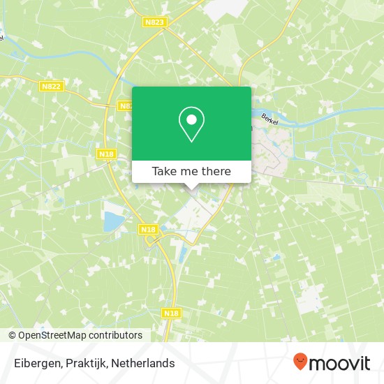 Eibergen, Praktijk map