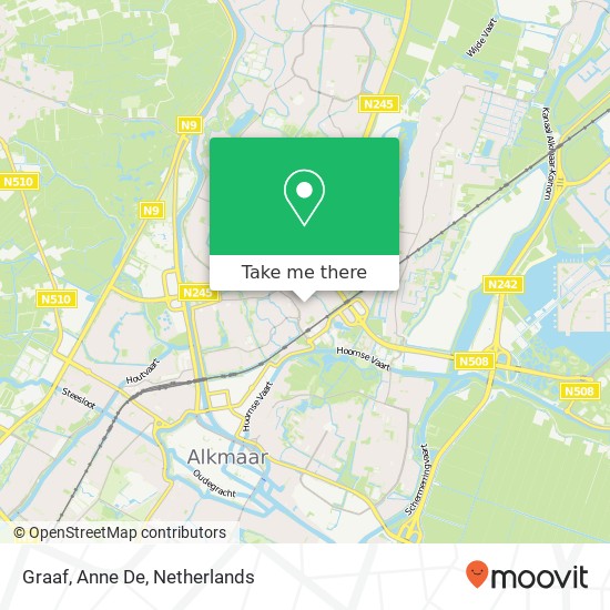 Graaf, Anne De map