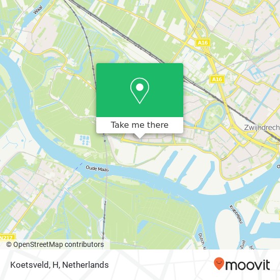 Koetsveld, H map