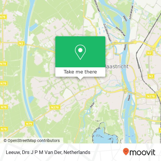 Leeuw, Drs J P M Van Der map