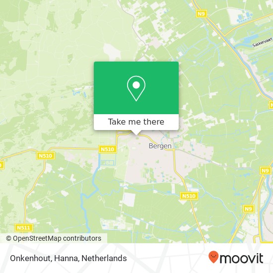 Onkenhout, Hanna map