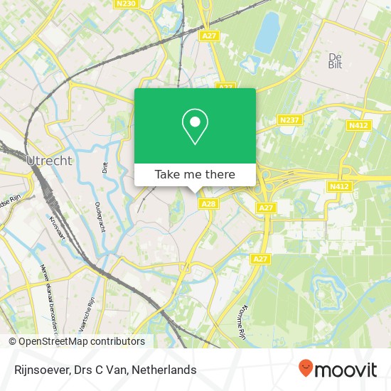 Rijnsoever, Drs C Van map