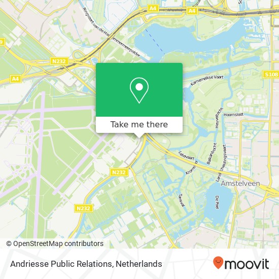 Andriesse Public Relations map