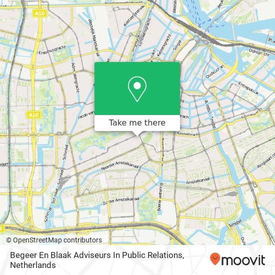 Begeer En Blaak Adviseurs In Public Relations map