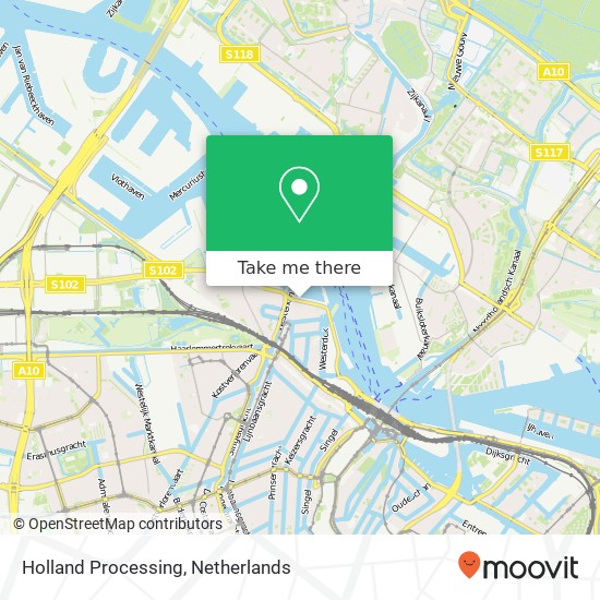 Holland Processing map