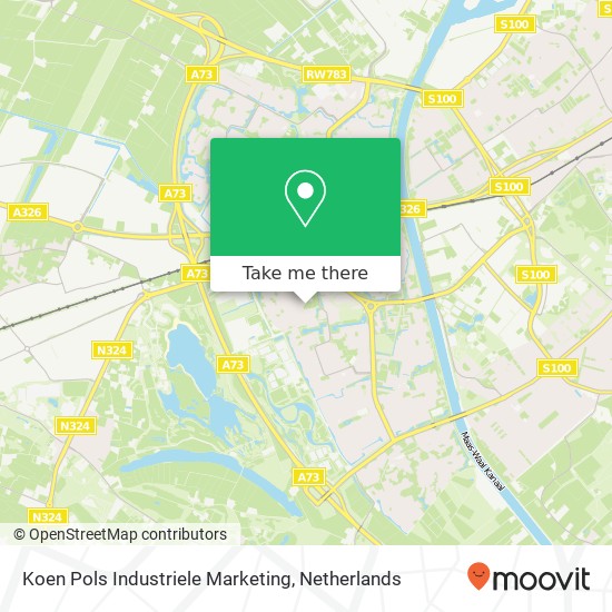 Koen Pols Industriele Marketing Karte