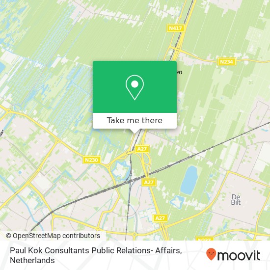 Paul Kok Consultants Public Relations- Affairs map