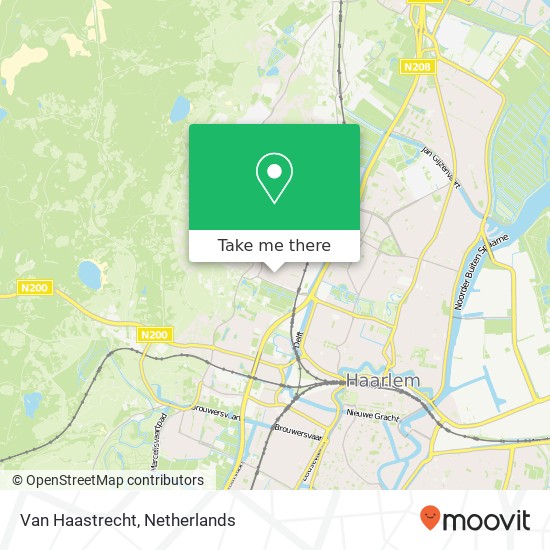 Van Haastrecht map