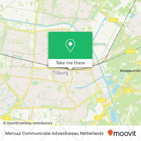 Mercuur Communicatie-Adviesbureau map