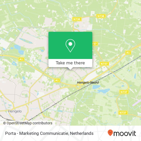 Porta - Marketing Communicatie Karte