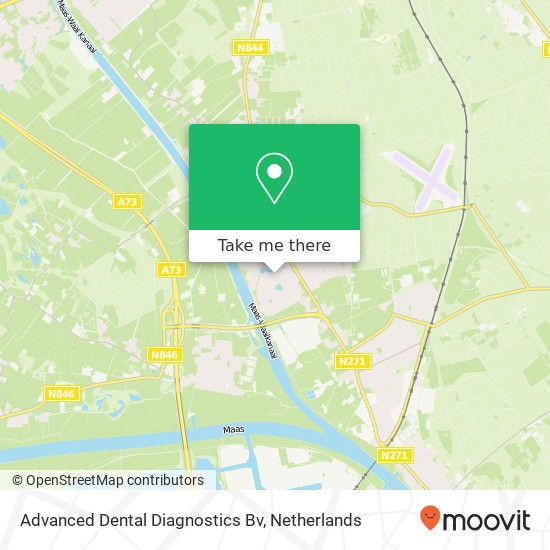 Advanced Dental Diagnostics Bv map