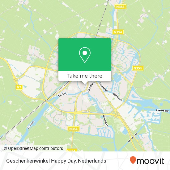 Geschenkenwinkel Happy Day map