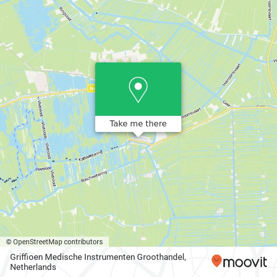 Griffioen Medische Instrumenten Groothandel map