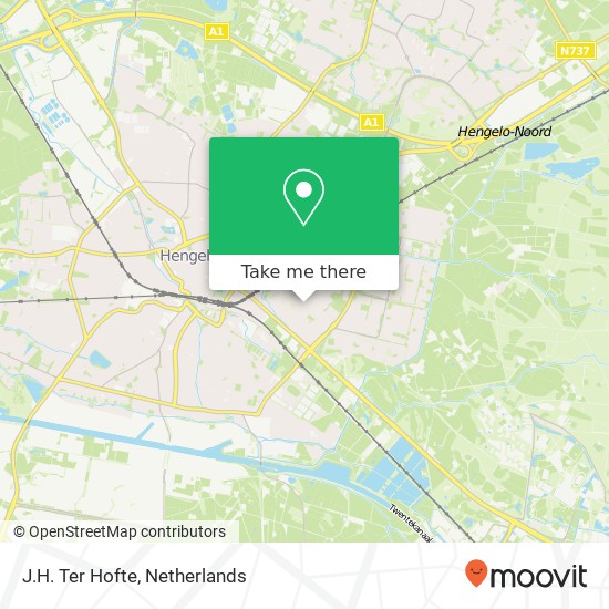 J.H. Ter Hofte map