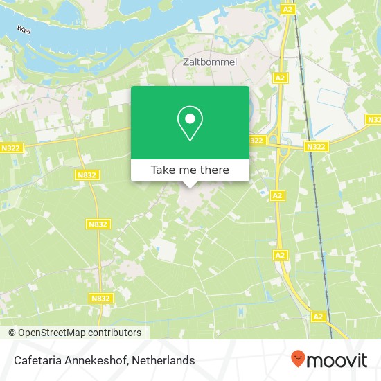 Cafetaria Annekeshof map