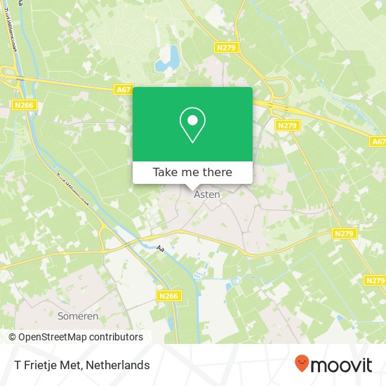 T Frietje Met map