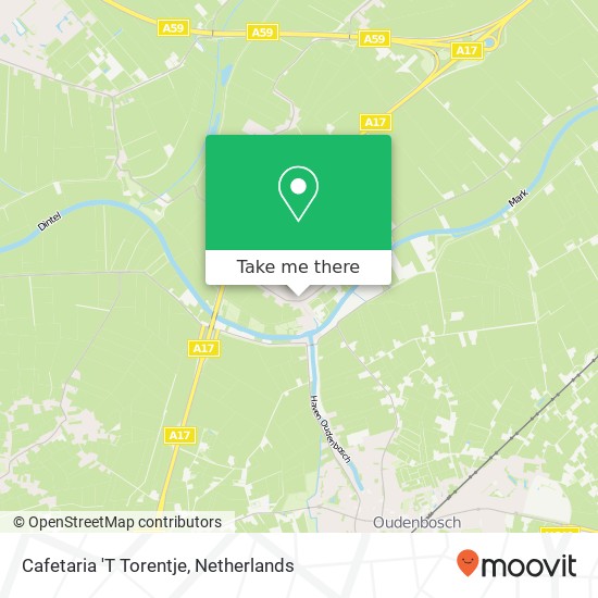 Cafetaria 'T Torentje map