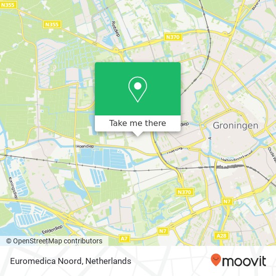 Euromedica Noord map