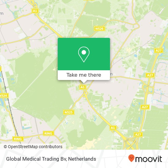 Global Medical Trading Bv map