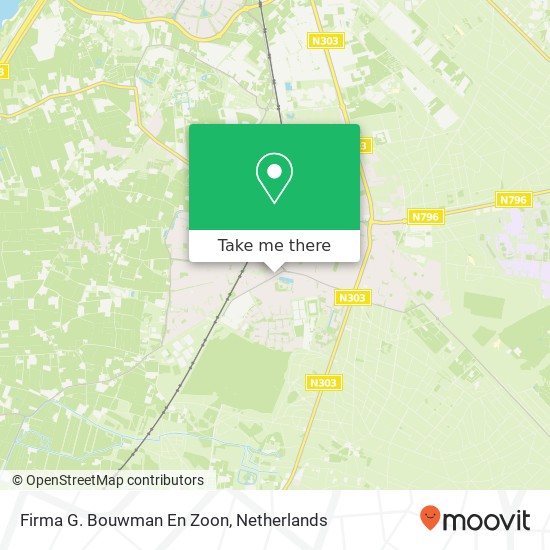 Firma G. Bouwman En Zoon map