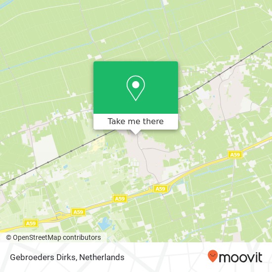 Gebroeders Dirks map