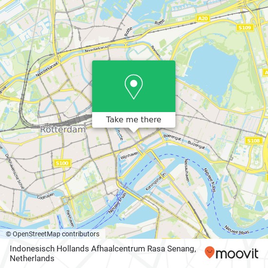 Indonesisch Hollands Afhaalcentrum Rasa Senang map