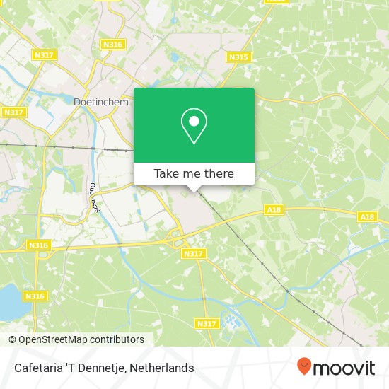 Cafetaria 'T Dennetje map