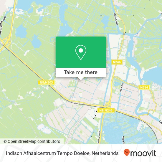 Indisch Afhaalcentrum Tempo Doeloe map