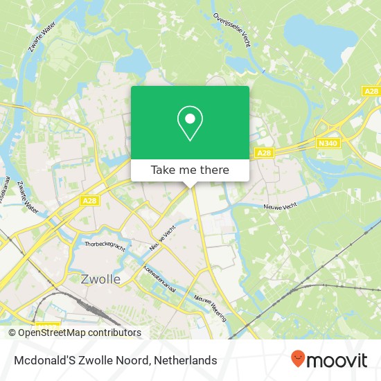 Mcdonald'S Zwolle Noord Karte