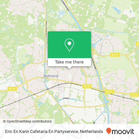 Eric En Karin Cafetaria En Partyservice map