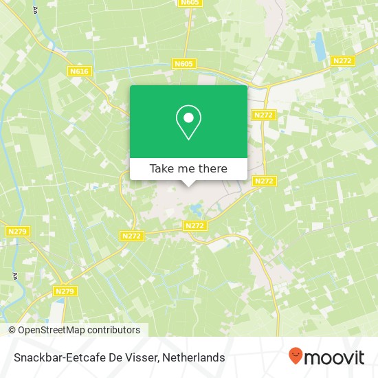 Snackbar-Eetcafe De Visser map