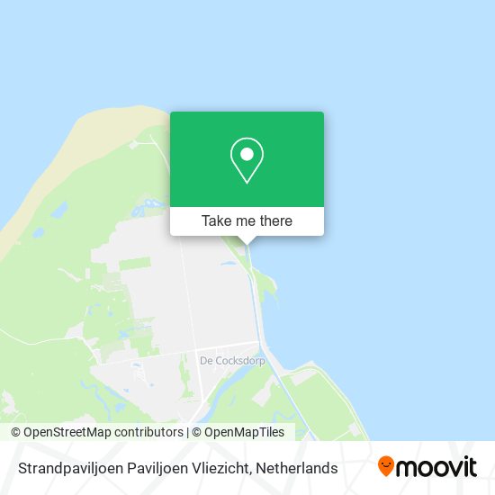 Strandpaviljoen Paviljoen Vliezicht map