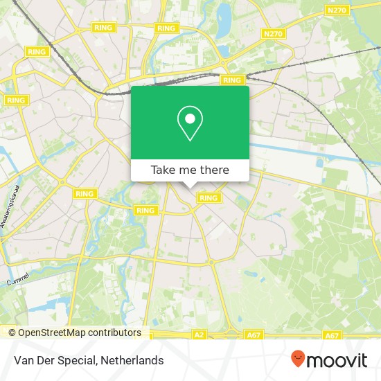 Van Der Special map