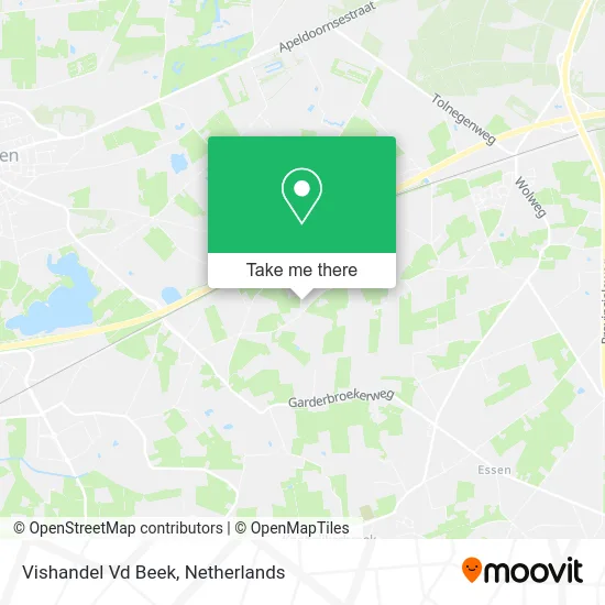 Vishandel Vd Beek map