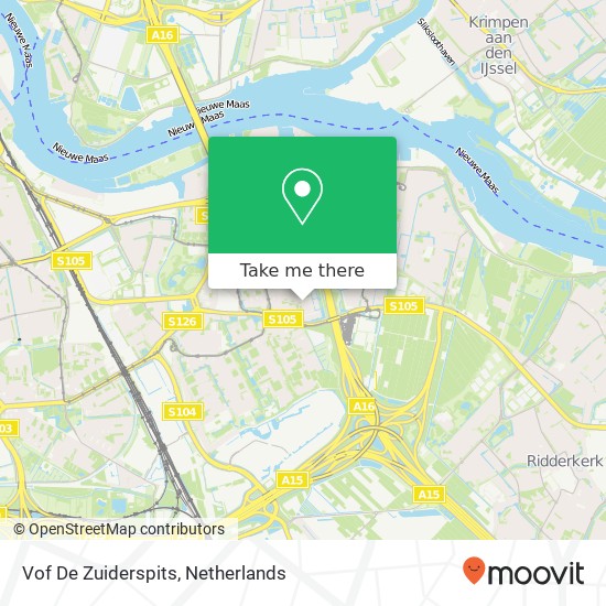 Vof De Zuiderspits map