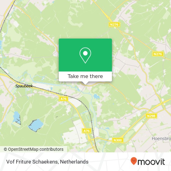 Vof Friture Schaekens map