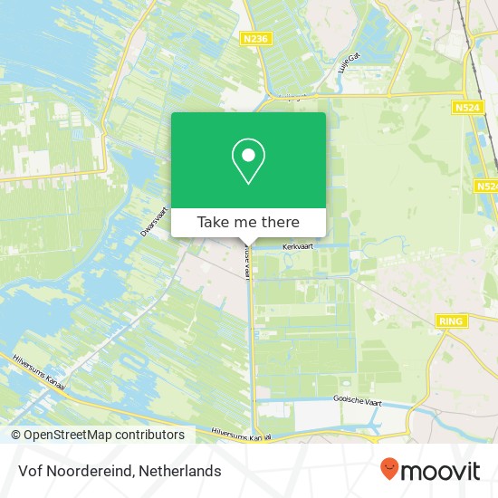 Vof Noordereind map