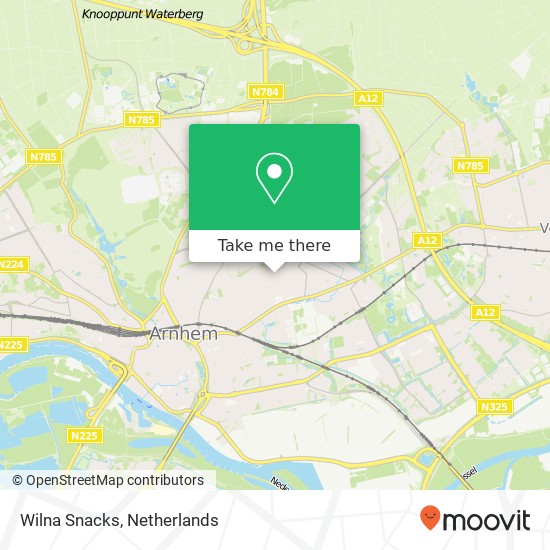 Wilna Snacks map