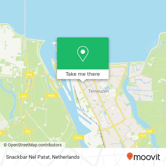 Snackbar Nel Patat map