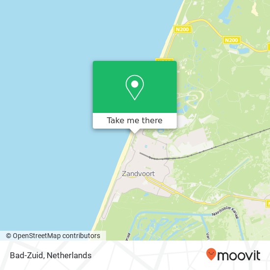 Bad-Zuid map