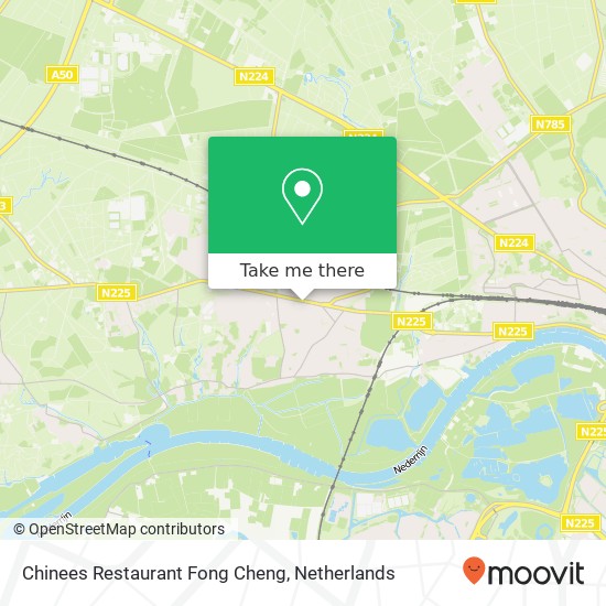 Chinees Restaurant Fong Cheng map