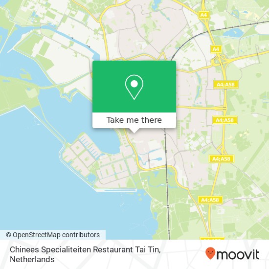 Chinees Specialiteiten Restaurant Tai Tin map