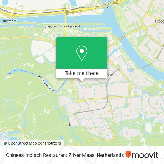 Chinees-Indisch Restaurant Zilver Maas map