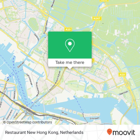 Restaurant New Hong Kong map