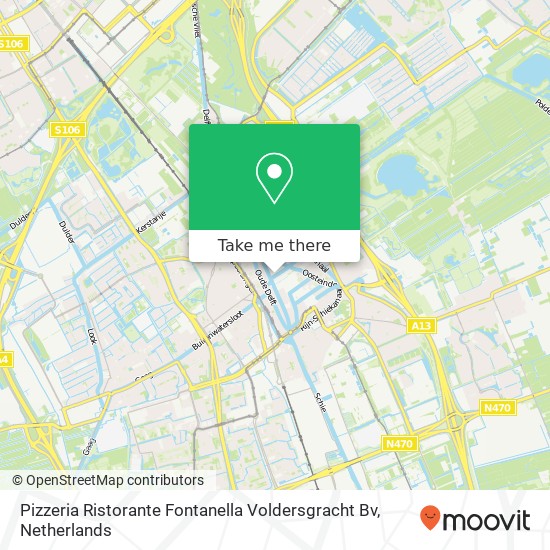 Pizzeria Ristorante Fontanella Voldersgracht Bv Karte