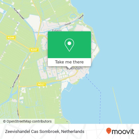 Zeevishandel Cas Sombroek map